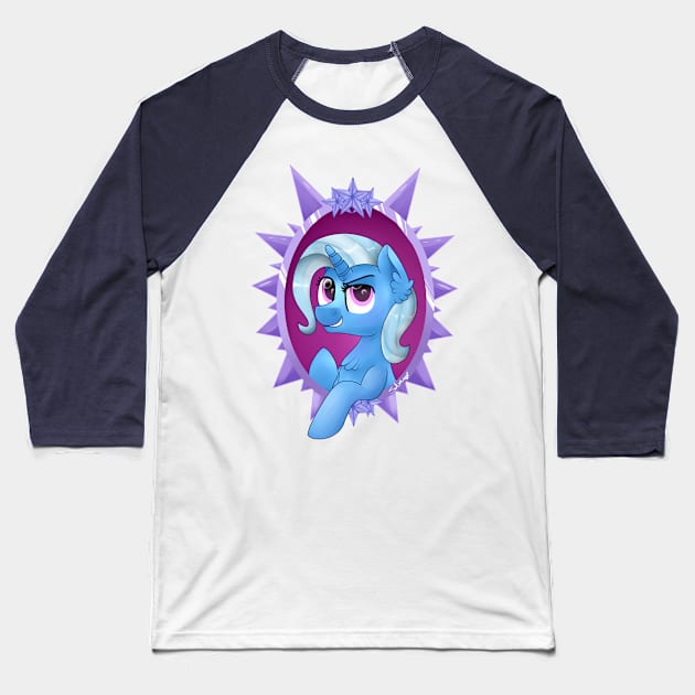 Trixie Lulamoon Baseball T-Shirt by Spokenmind93